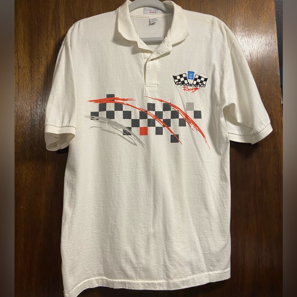 Vintage 90s Embroidered Goodwrench Racing Polo